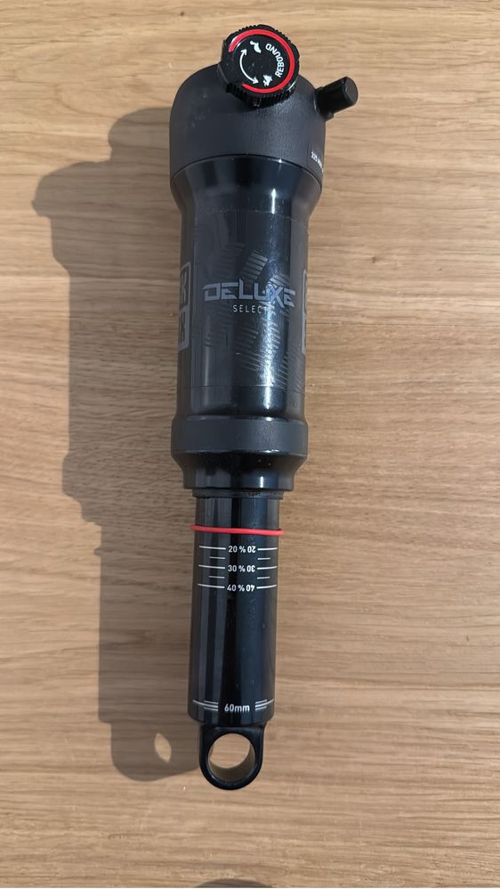 Rock shox amortecedor 230x60mm 150mm novo