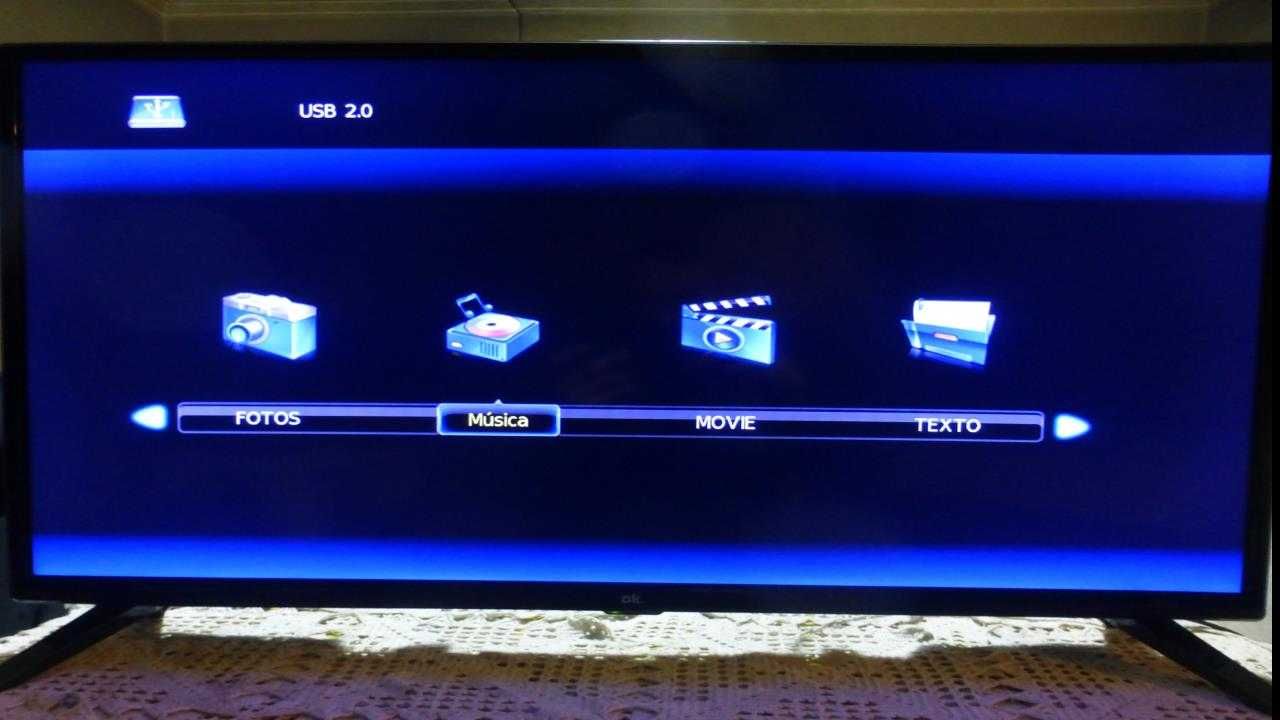Combo Tv OK Satelite / TDT Led HD 32'' - 3x Hdmi - 1x VGA - 1x Usb