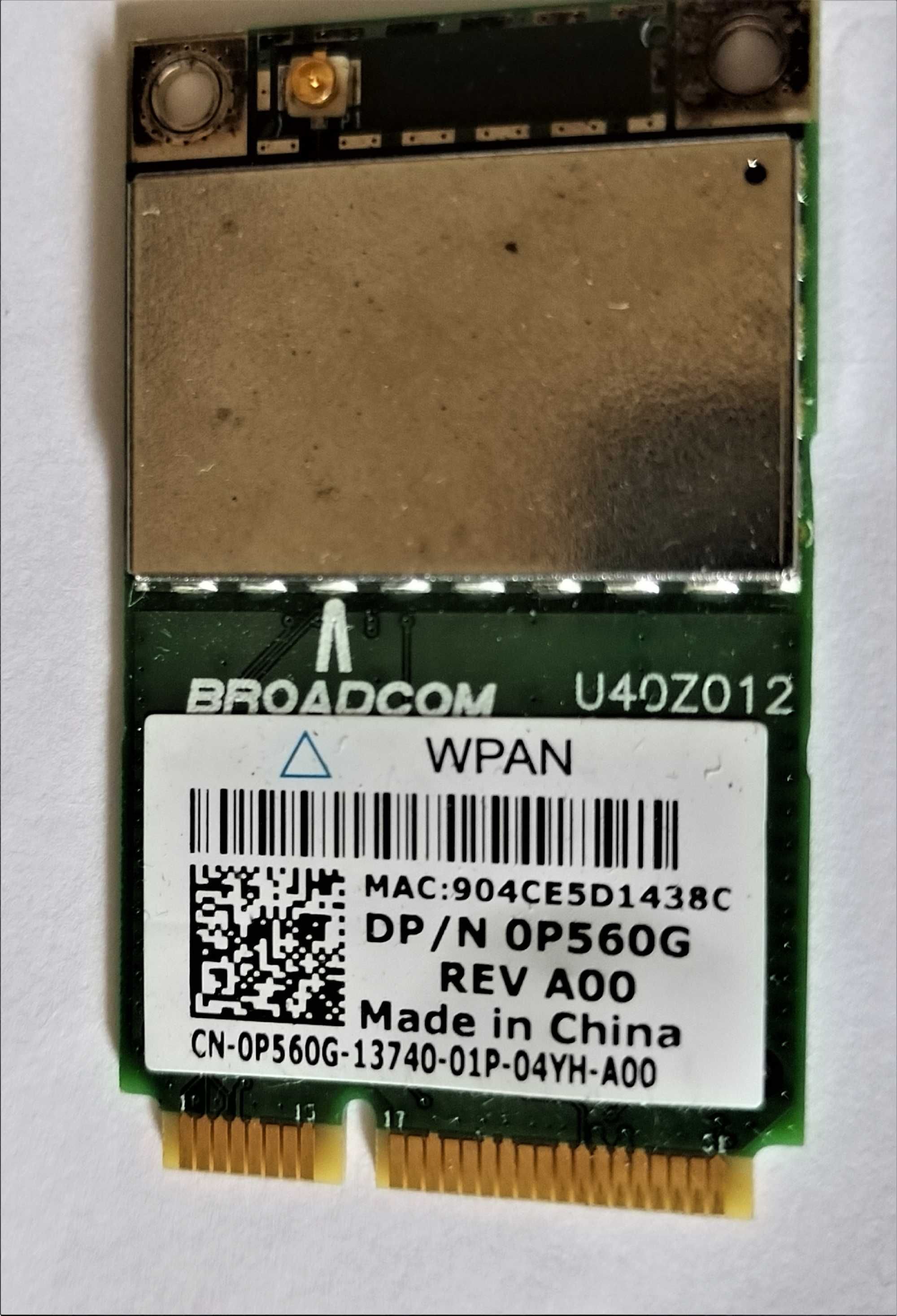 Karta Bluetooth BROADCOM U40Z012