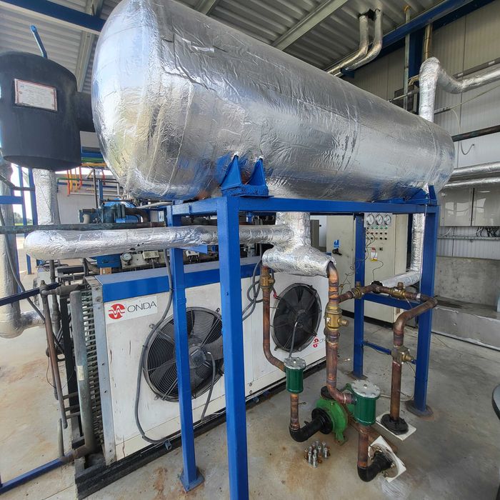 Kompletna instalacja do mrożenia szokowego