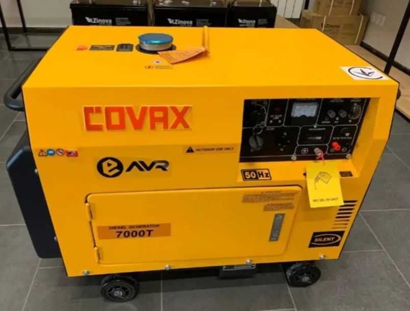 дизельный генератор Covax KDE7000T 5 кВт закритий мідна обмотка AVR