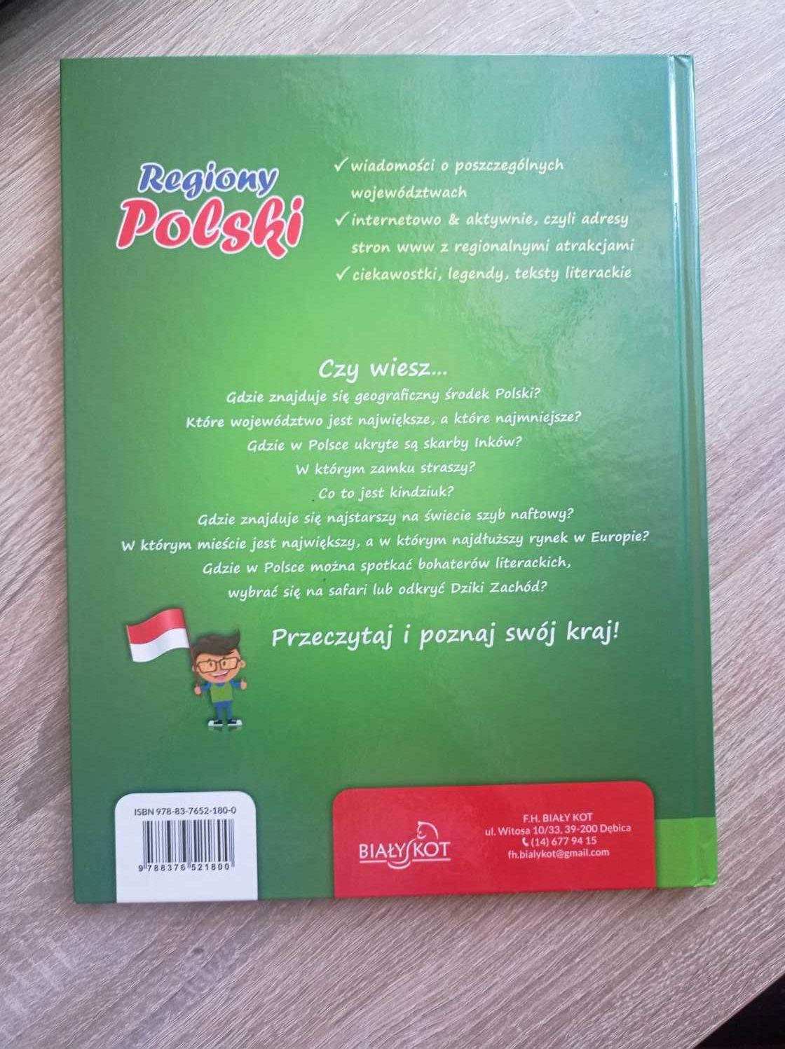 „Regiony Polski” książka dla dzieci