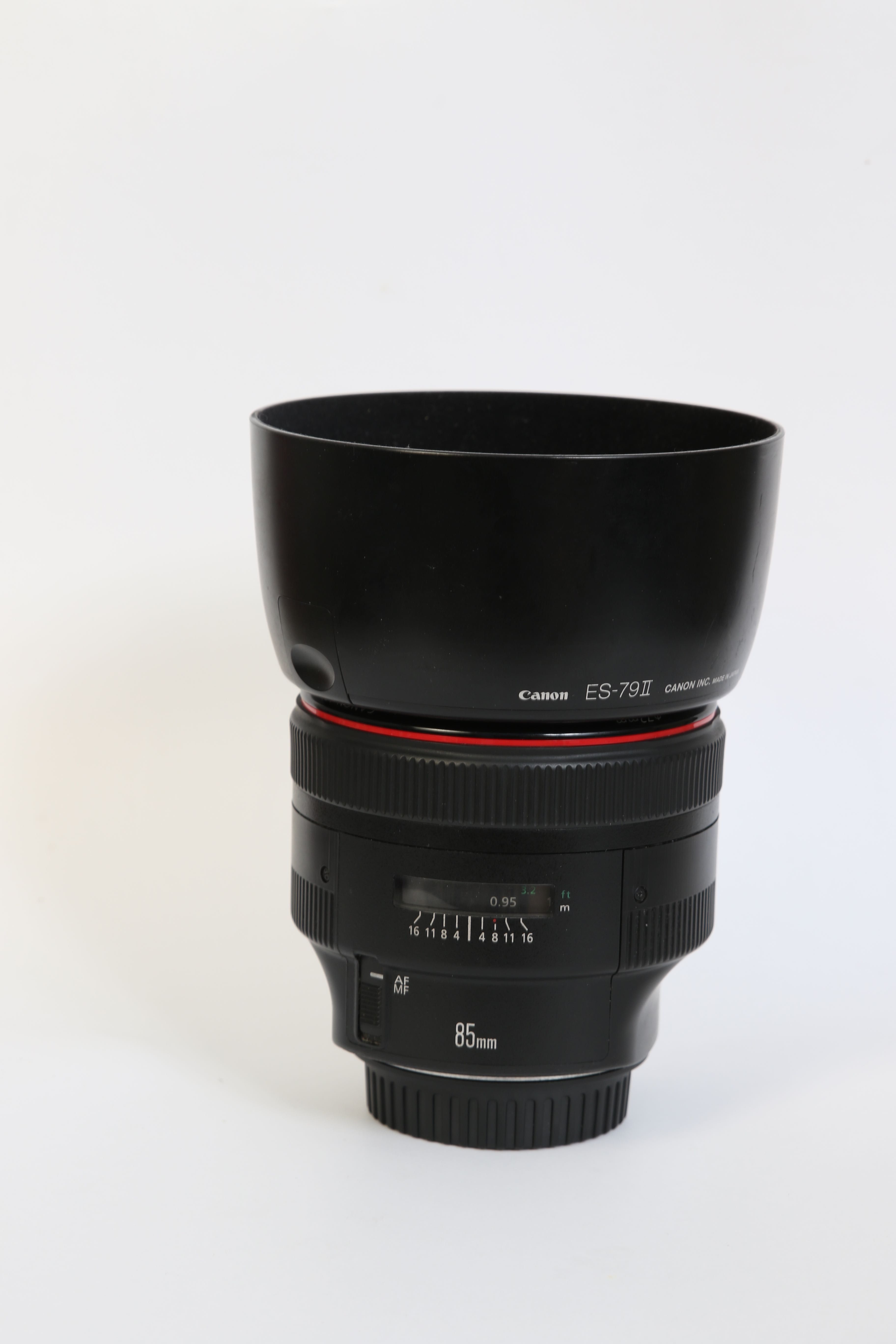 Objectiva Canon Série II 85mm 1:1.2