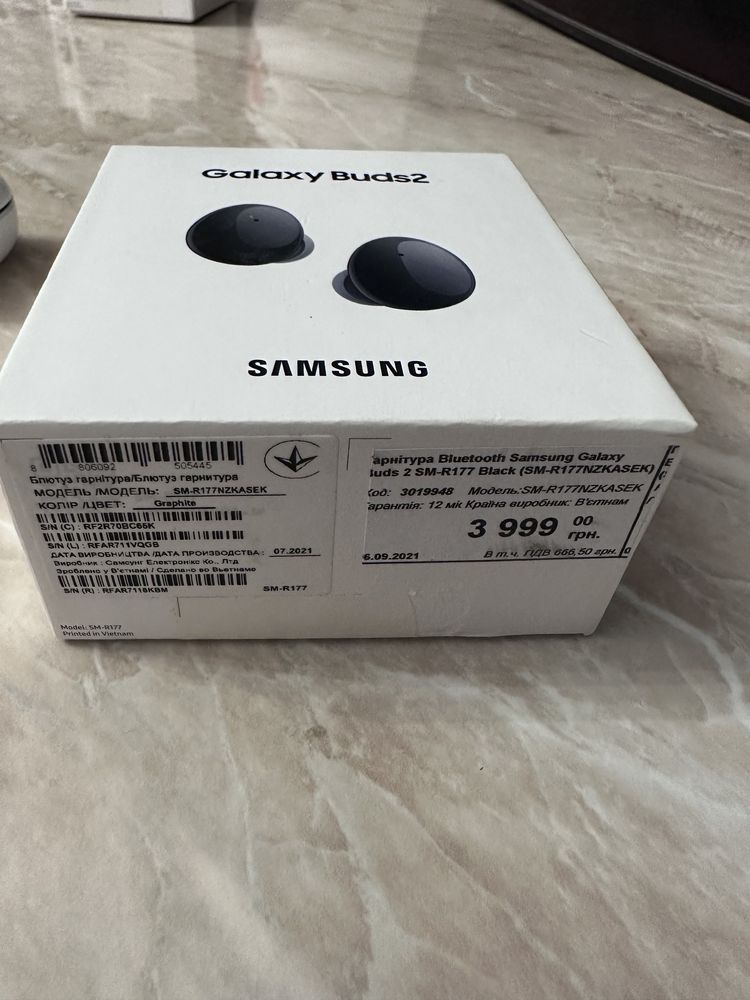 Навушники Samsung Galaxy Buds2