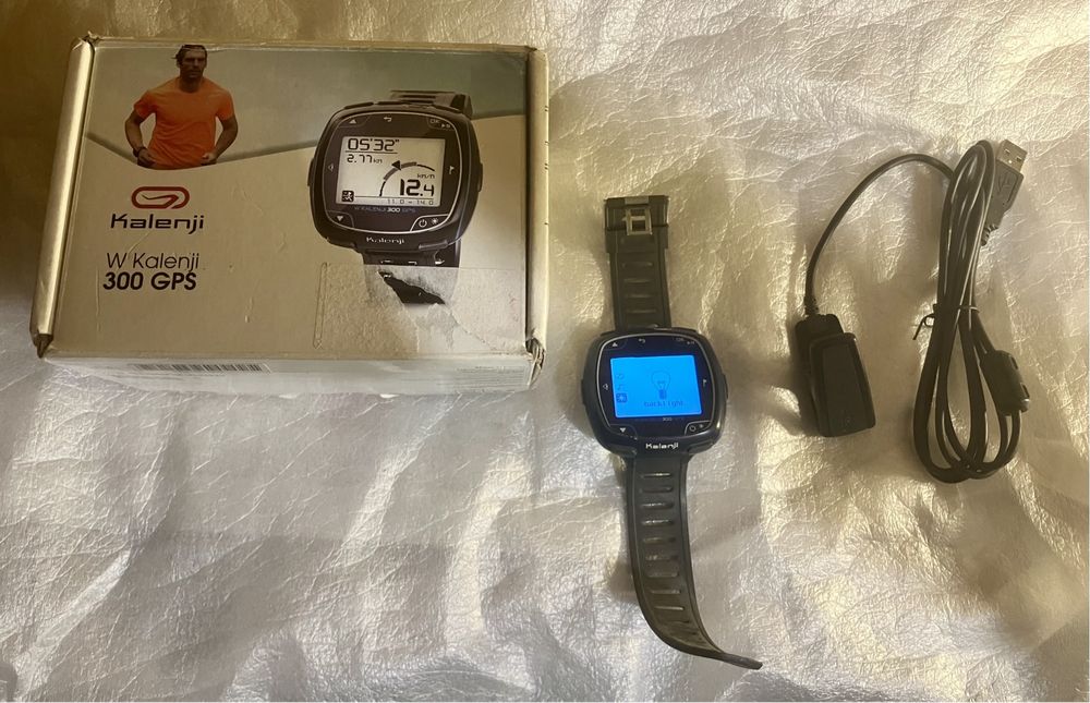 Zegarek biegowy Kalenji GPS 300W