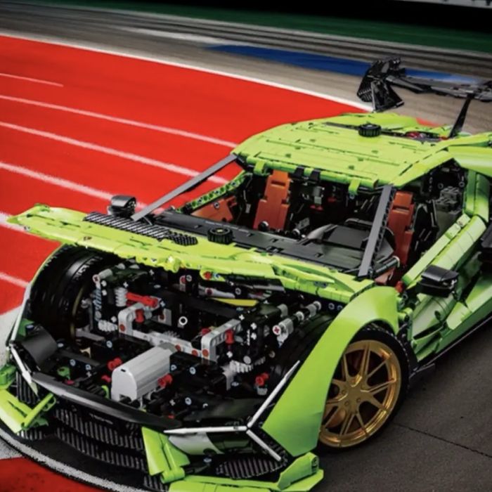 ‼️Екслюзив‼️ Lamborghini SVJ 1:6 (6628 деталей)