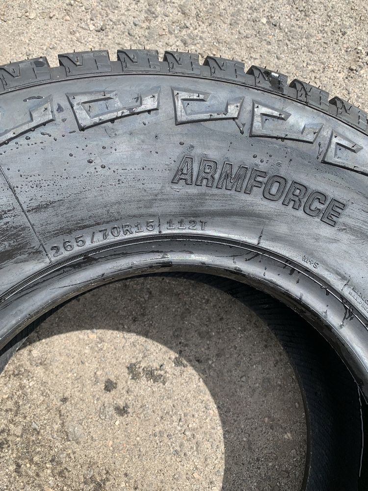 4шт 265/70R15 AT Armforce, СКЛАД ШИН, СКЛАД Б/У РЕЗИНЫ
