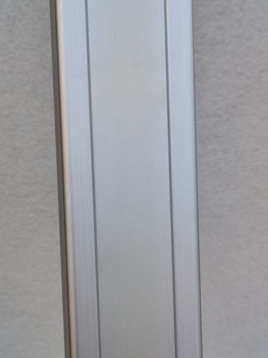 Słupek  ogrodzeniowy aluminiowy  70x70x2700mm. ANODOWANY, panelowy