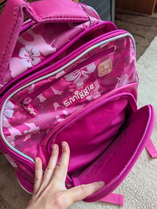 Шкільний портфель , рожевий