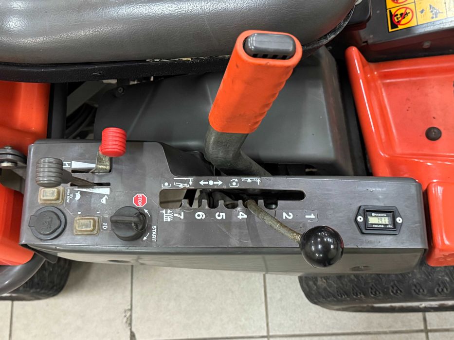 Traktorek Rider Husqvarna PR 18 4X4 KAWASAKI Agregat 112 WSPOMAGANIE