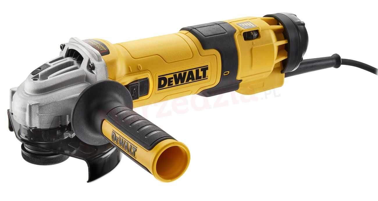 Szlifierka kątowa DeWalt DWE4257 regulacja obrotów