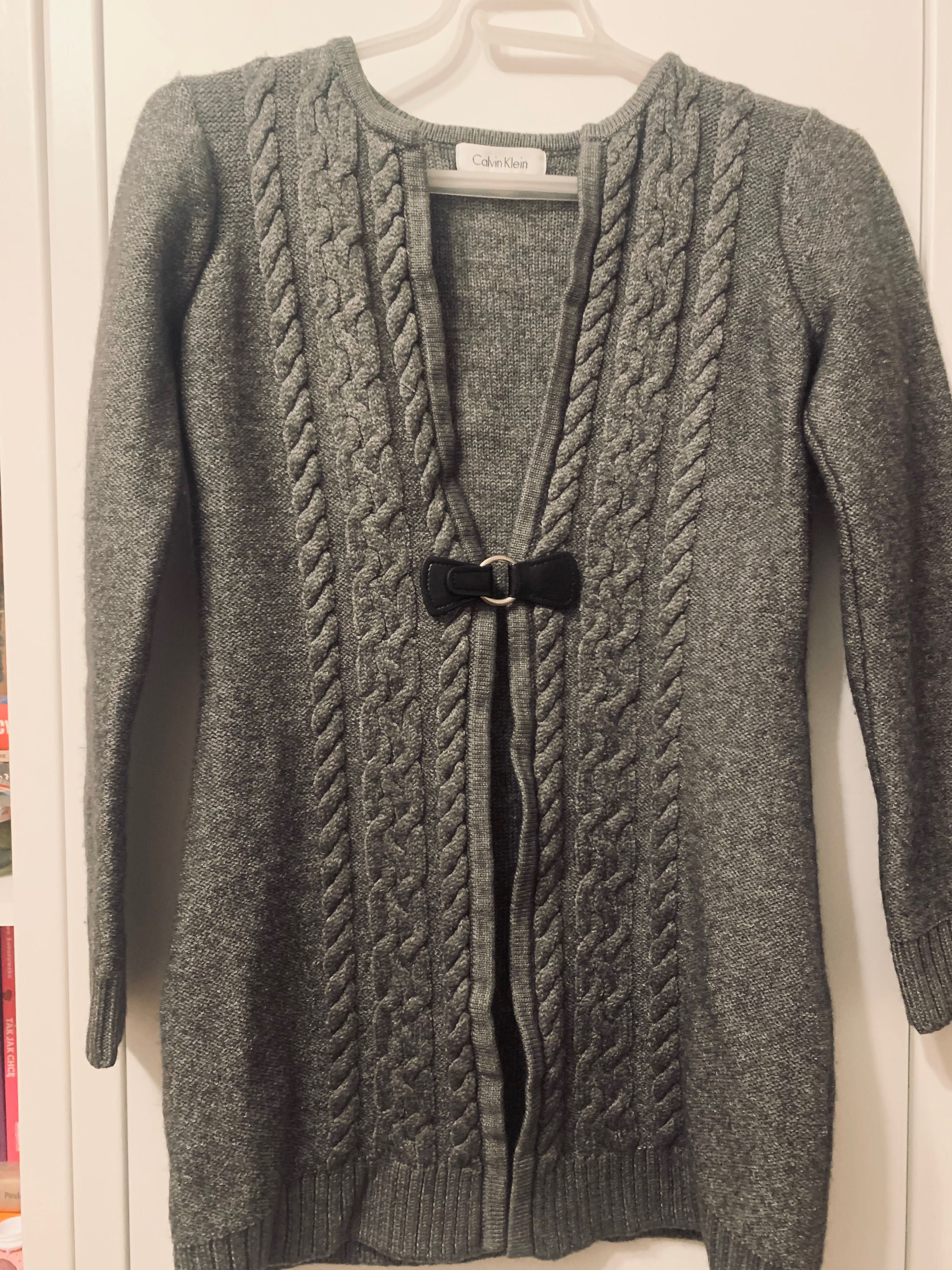 Sweter damski wełniany Calvin Klein