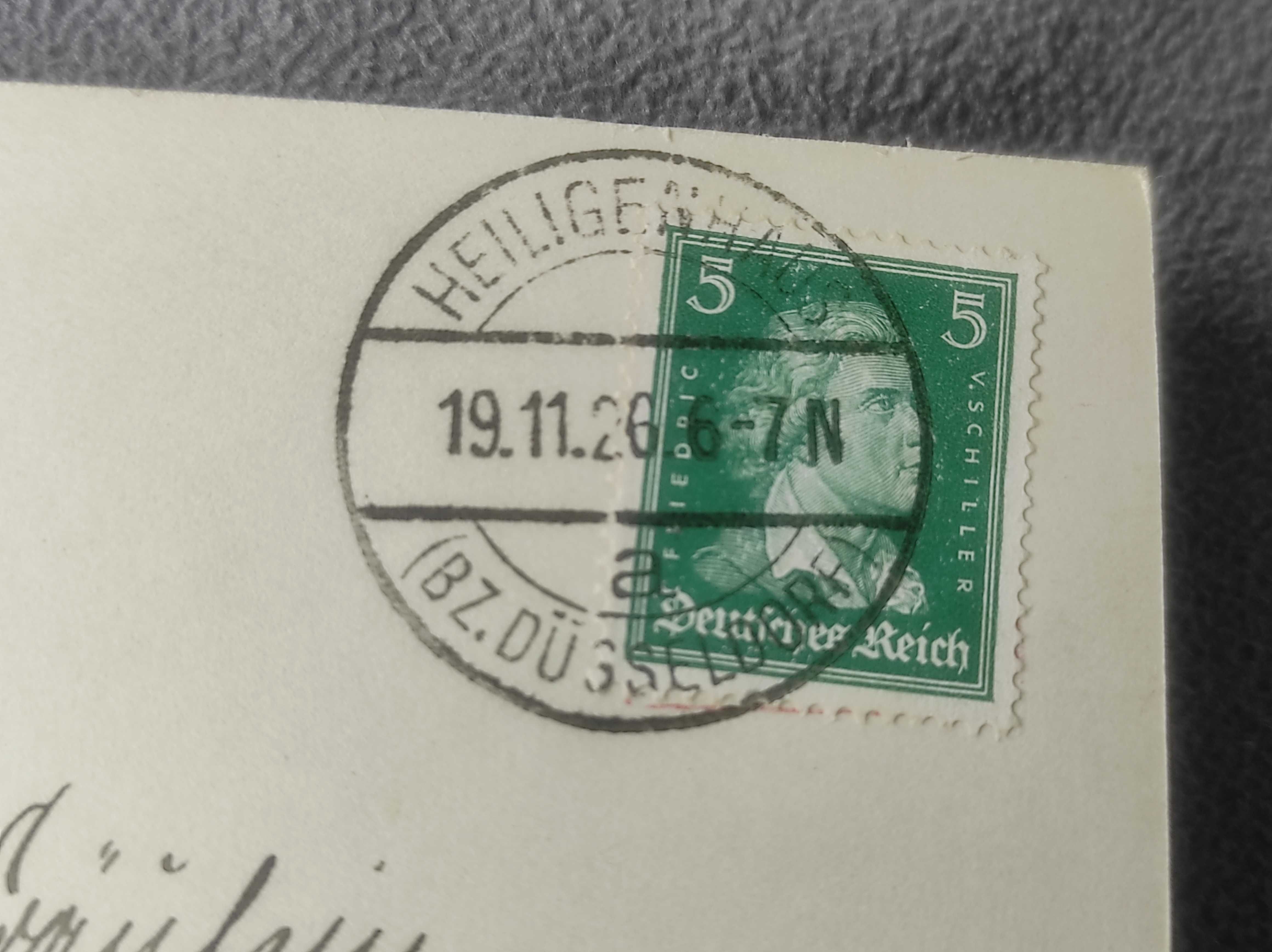 Pocztówka z śliczną dziewczynką, 1926.