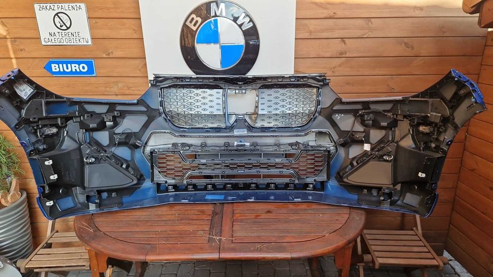 BMW X1 U11 Kompletny zderzak przedni M pakiet PDC + PMA wiązka