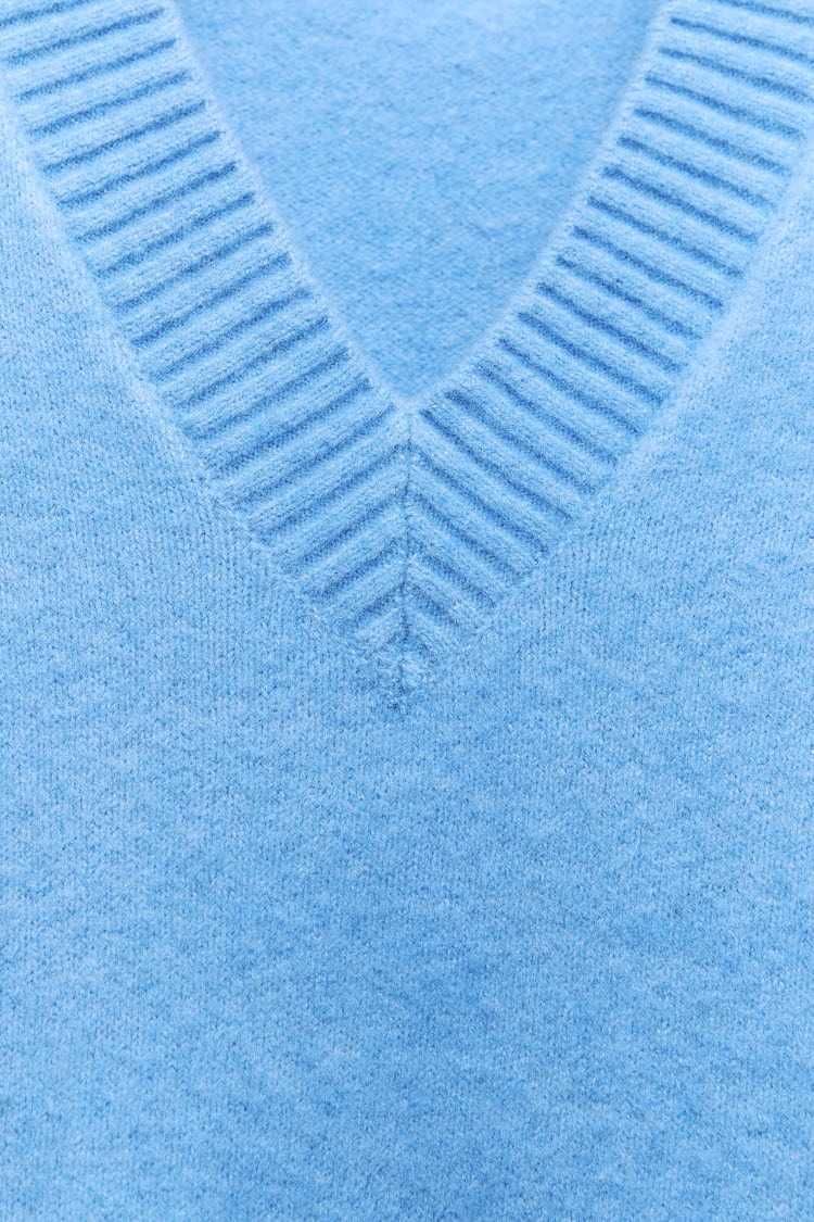 Мериносовый джемпер от Zara  новая коллекция свитер пуловер ZARA