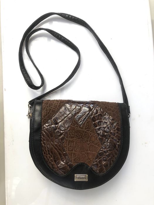 LIDIA torebka na ramię crossbody VINTAGE skóra