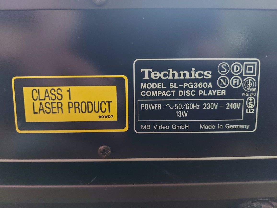 Aplituner Techniks SA-EX 100 + SL PG 360 A