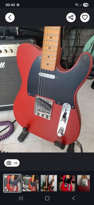 Squier telecaster 40th aniversário