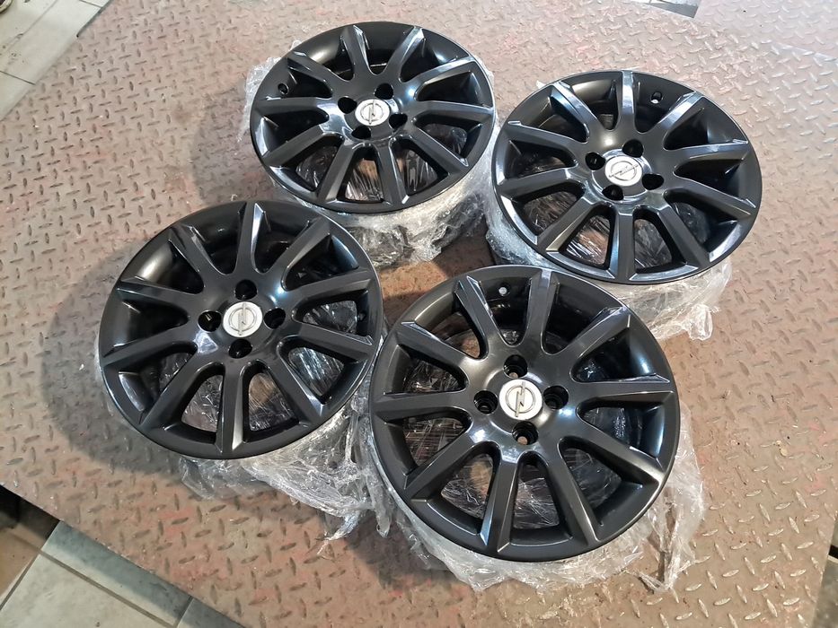Alufelgi 16 Opel Astra H Corsa D E 4x100 Czarne