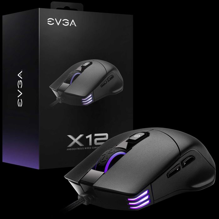 Игровая мышь EVGA X12, новая