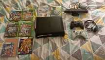 Konsola Xbox 360 plus gry, pady, kinect