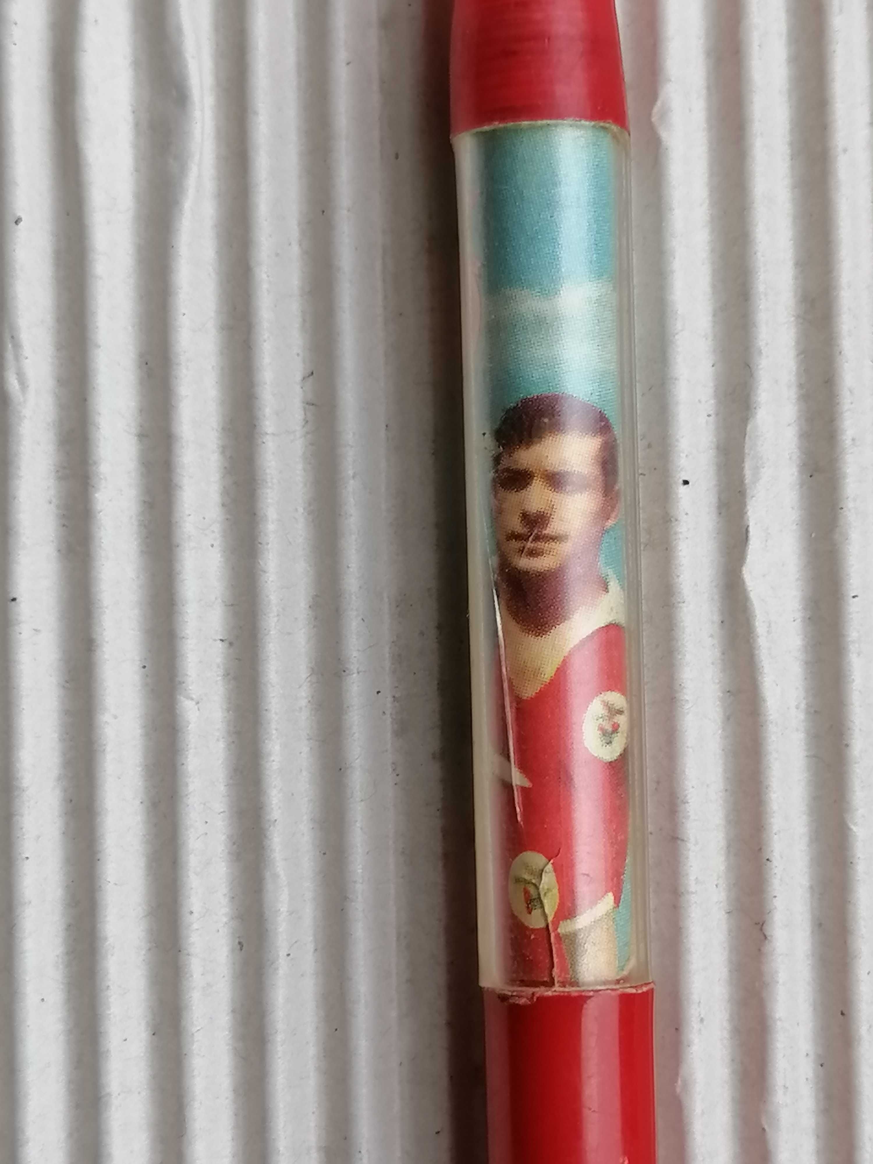 EUSÉBIO Esferográfica c/Eusébio BRINDE Cromos Caramelos 1962  Simões