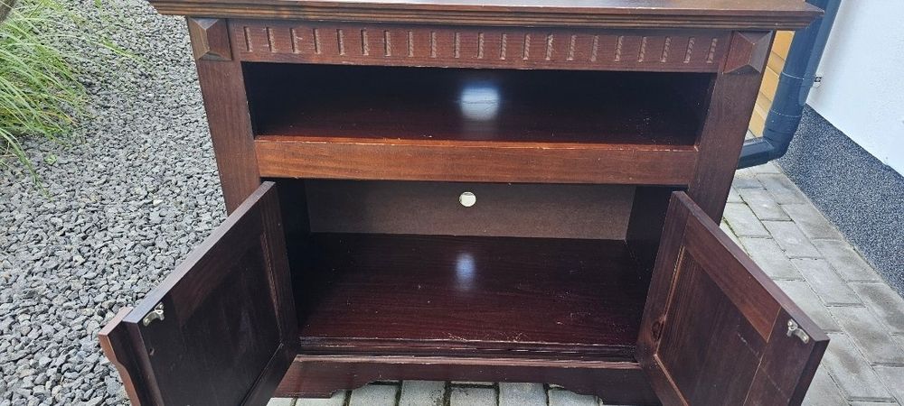 Komoda szafka tv kolonialna lite drewno