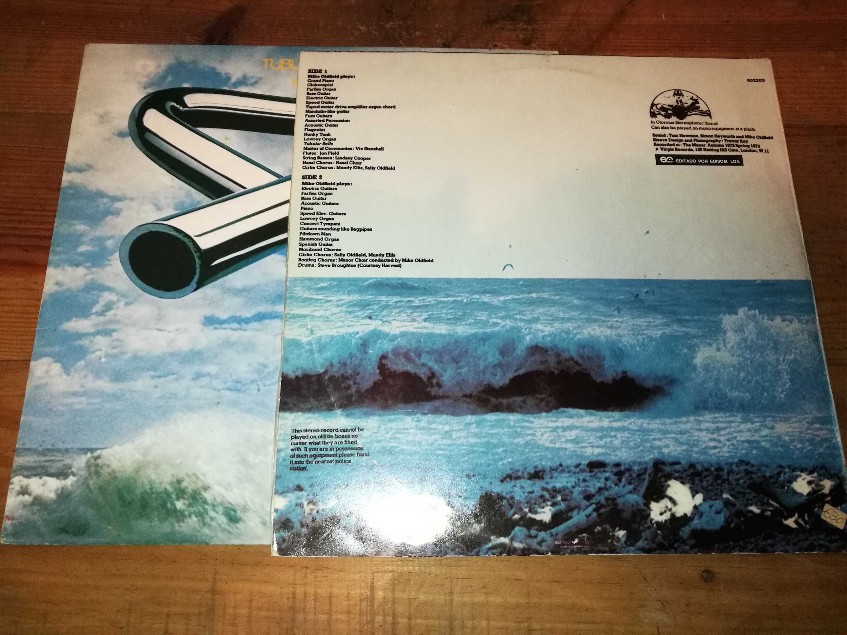 2 Lps MIKE OLDFIELD - Tubular Bells (ED Port - 1974)-preços diferentes