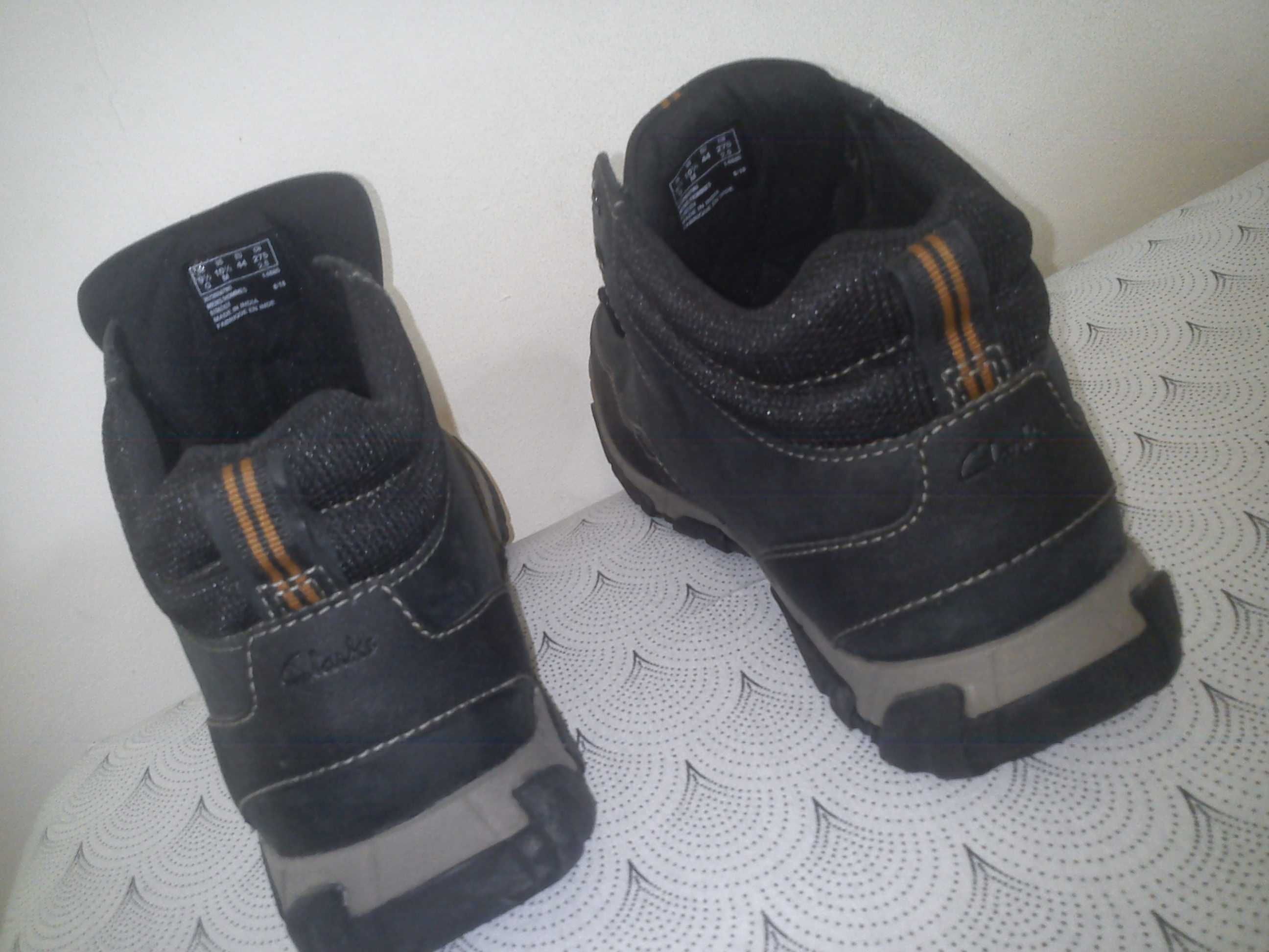 clarks 44/29,5 nowe skóra grafitowe sklep 600 wodoszczelne