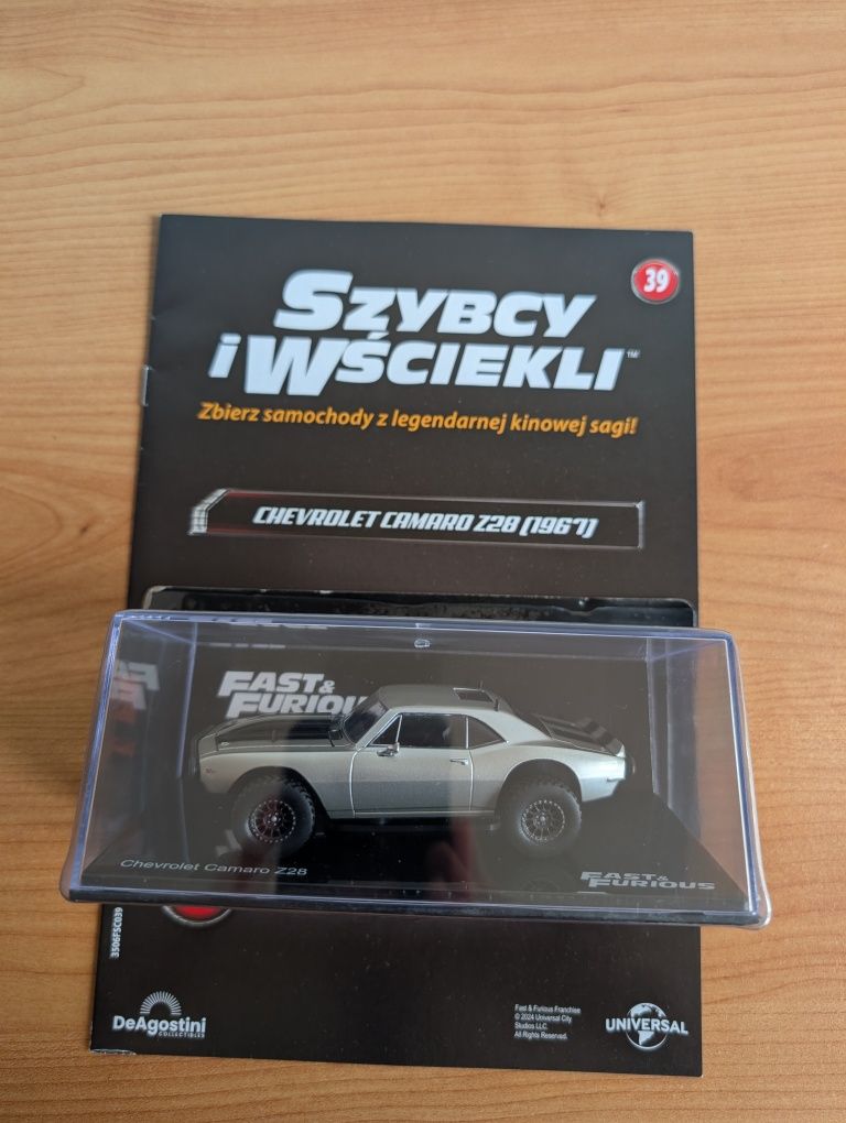 Chevrolet Camaro Z28 1:43 Fast & Furious DeAgostini