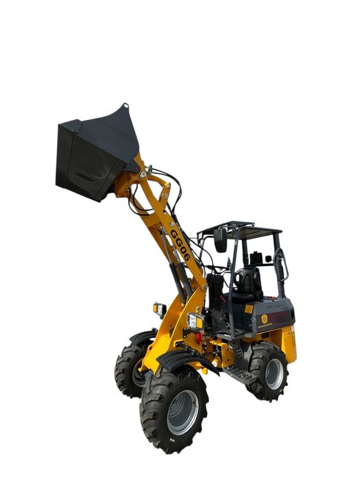 Miniładowarka, ładowarka przegubowa 600kg GG06 silnik PERKINS/KUBOTA