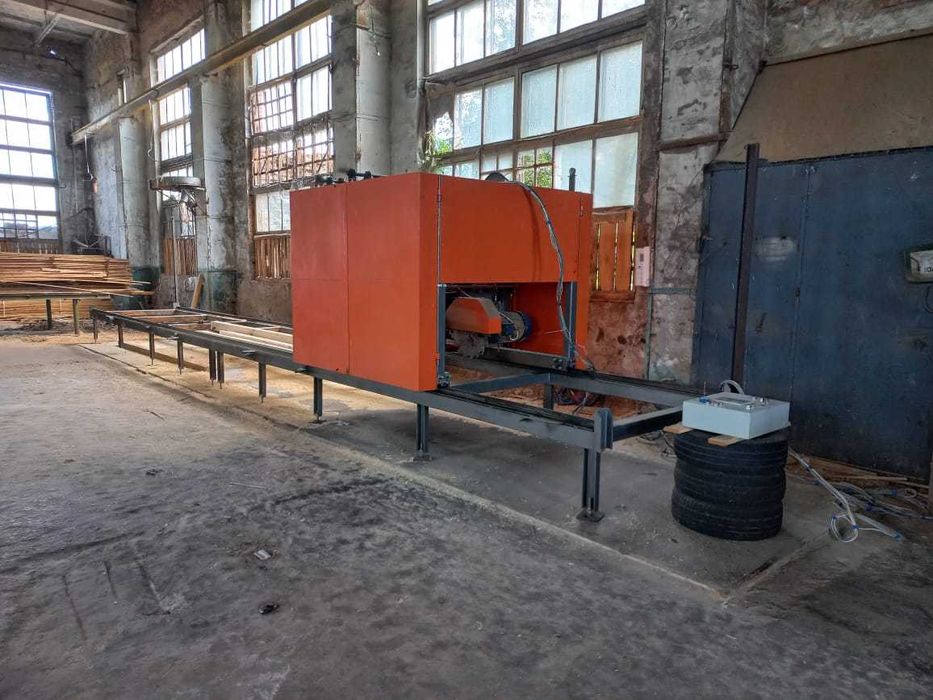 Дискова пилорама, пилорама кутова