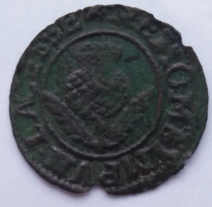 Dm, moneta 1632-39, 2 pensy pence Karol I Szkocja starocie