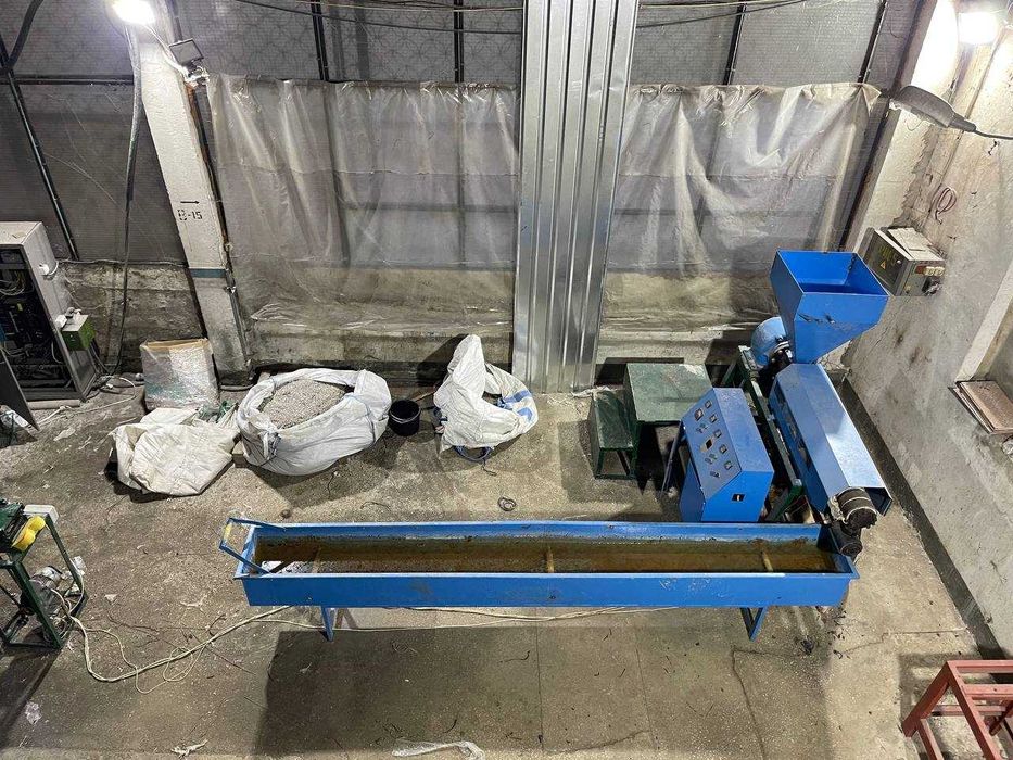 Лінія переробки поліетилену: агломератор та гранулятор