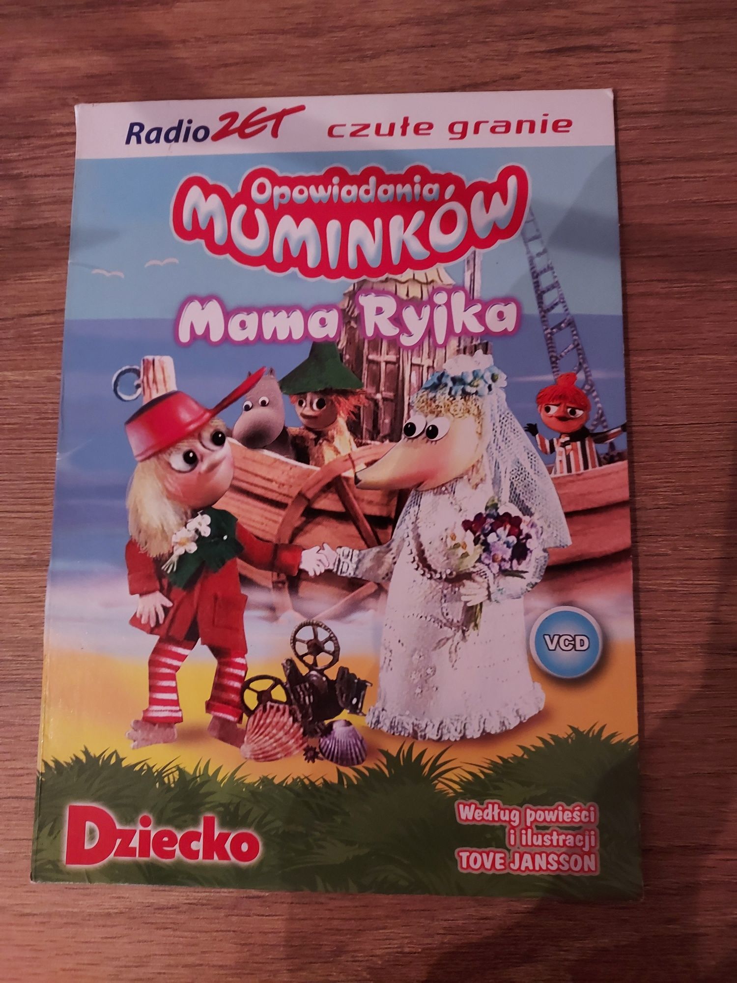 Opowiadania Muminkow Mama Ryjka bajka na płycie VCD