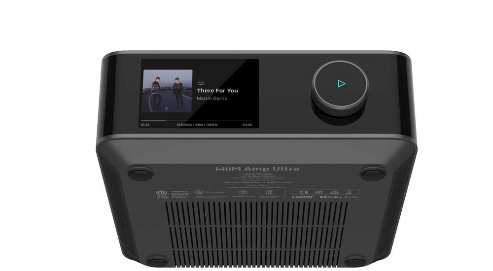 WiiM AMP Ultra Grey Szary , Silver Srebrny