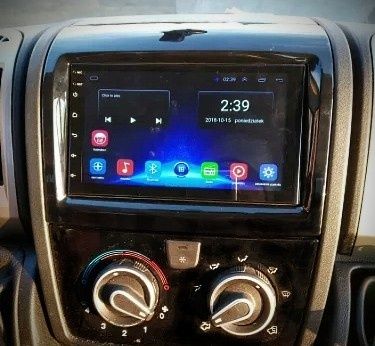 Radio nawigacja android Fiat Ducato Peugeot Boxer Citroen Jumper 2 DIN