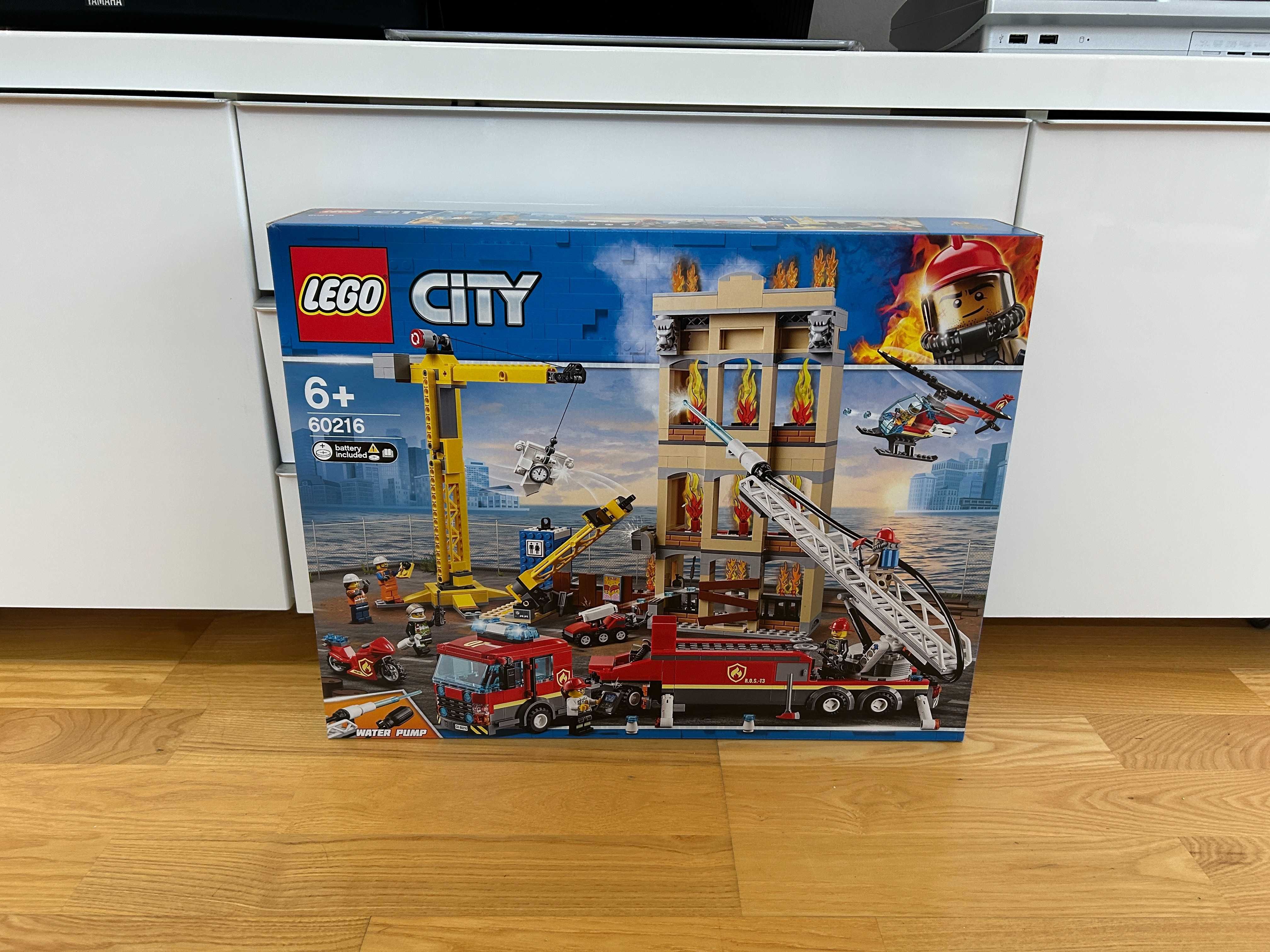 LEGO City 60216 - Straż pożarna w śródmieściu Nowe (Łączany-Oświęcim)