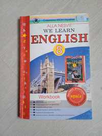 Англійська мова 8 клас. Робочий зошит. Несвіт А.М.