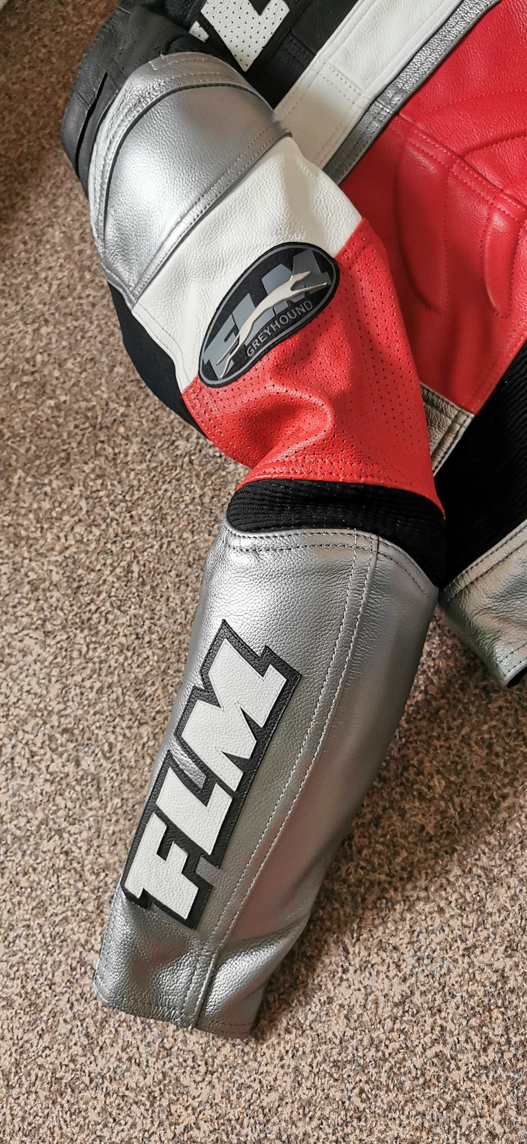 Kurtka motocyklowa skórzana FLM damska rozm. 36