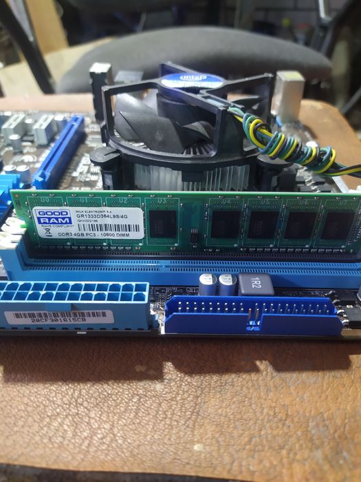 Сборка asus p7h55-m, intel i3-560, ddr 3 6gb