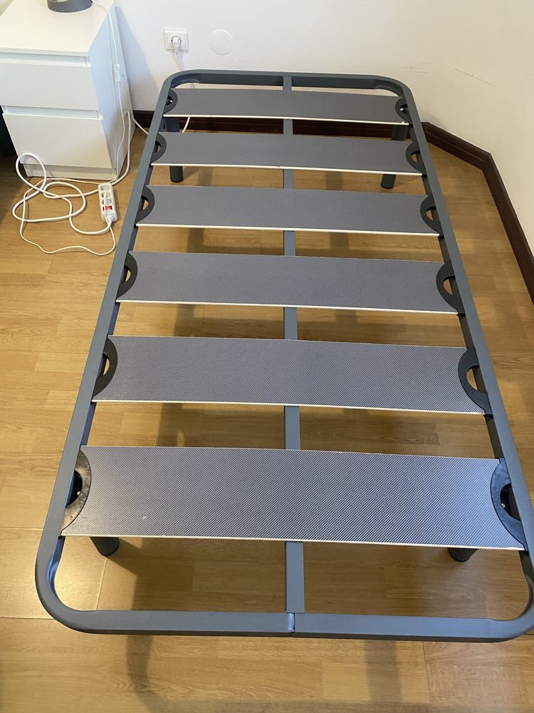 Cama solteiro com colchao 200x90