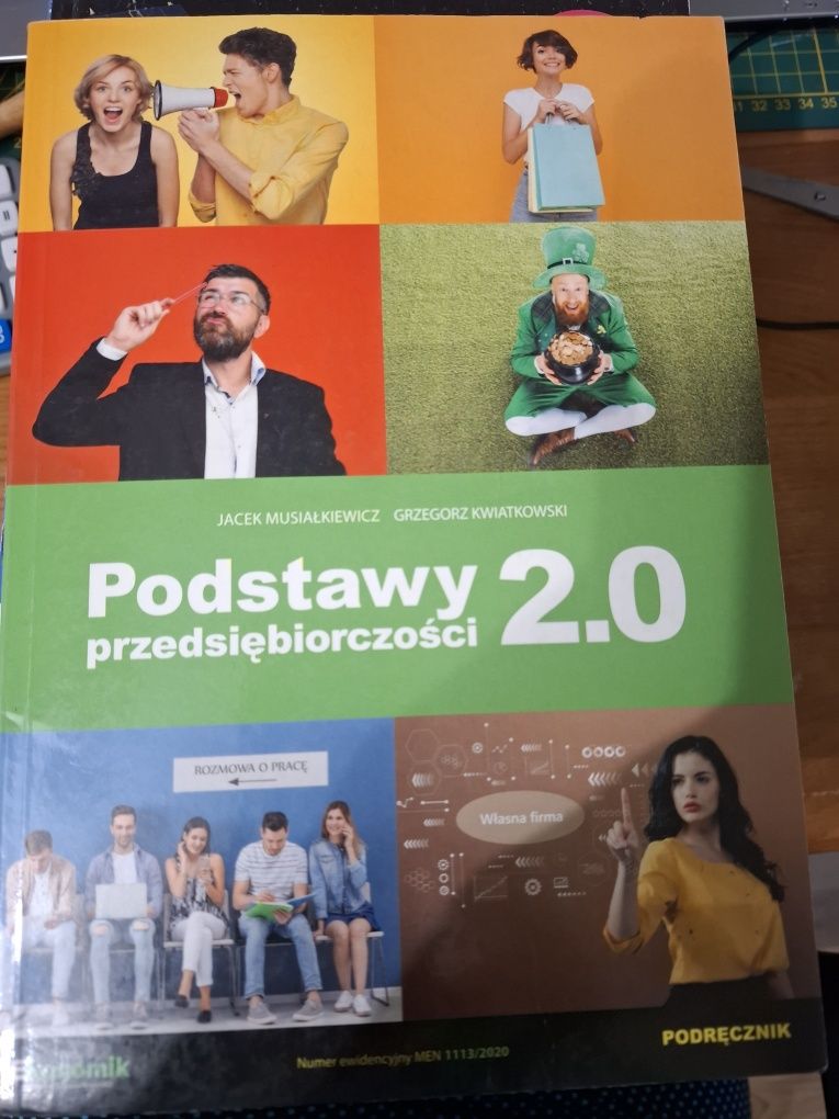 Książka do podstaw przedsiębiorczości