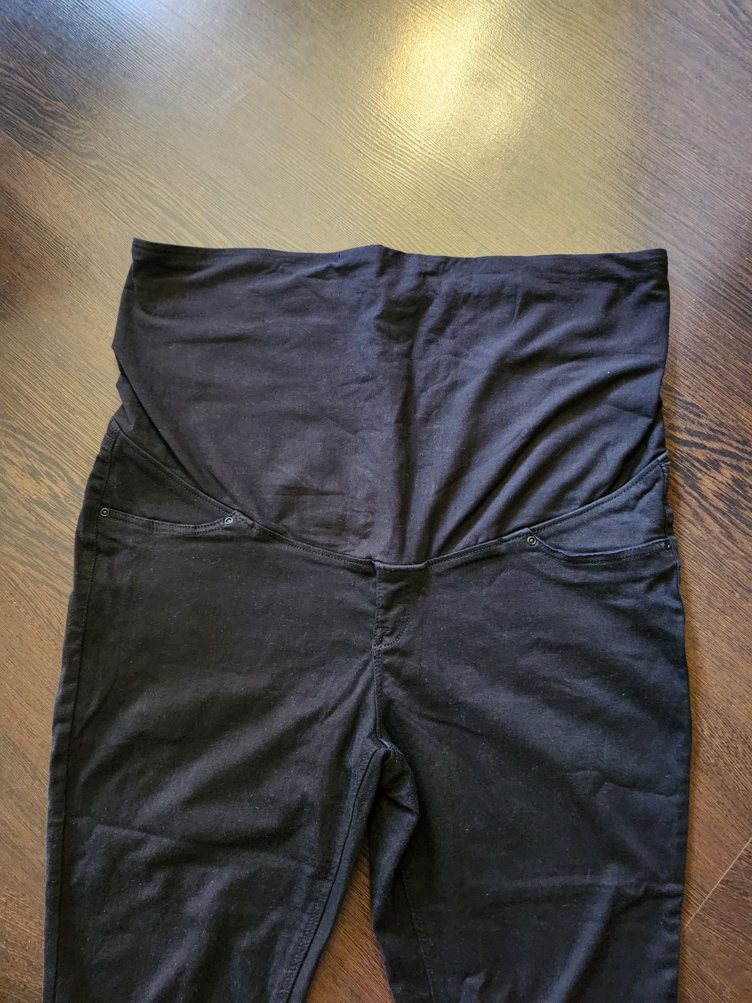 Spodnie ciążowe czarne h&m XL