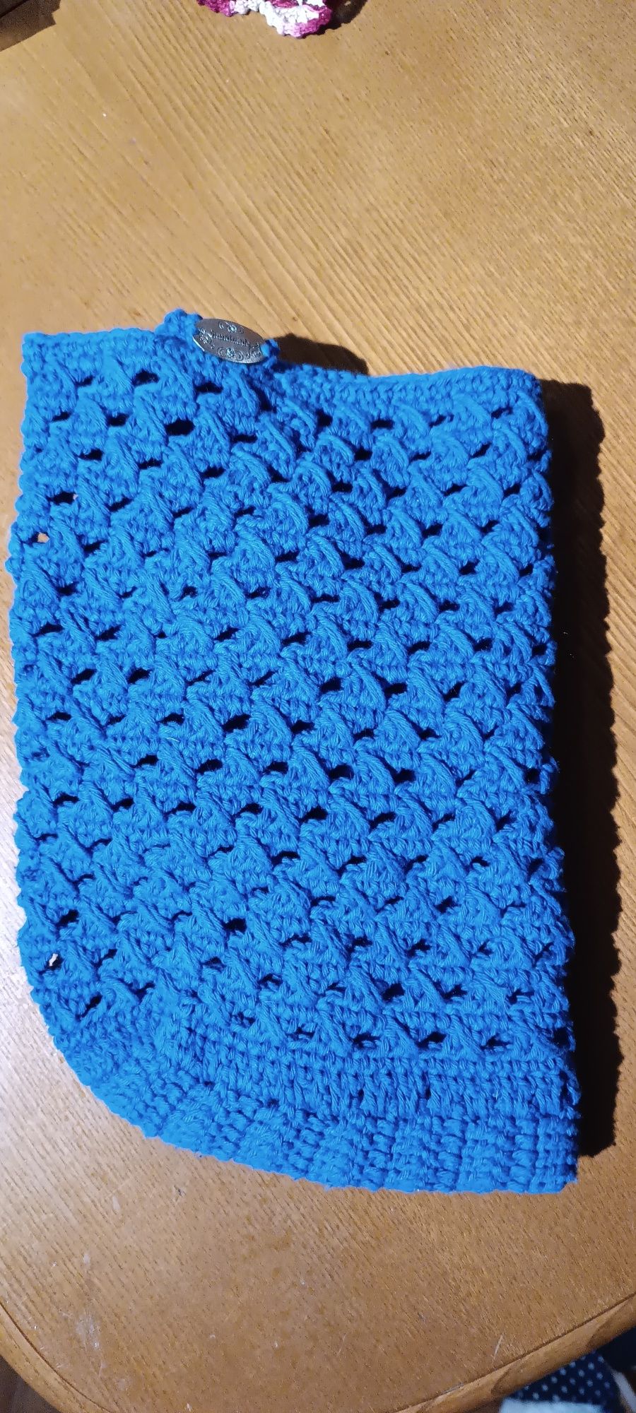 Ecobag/ bolsa praia crochê feito a mão 100% algodão