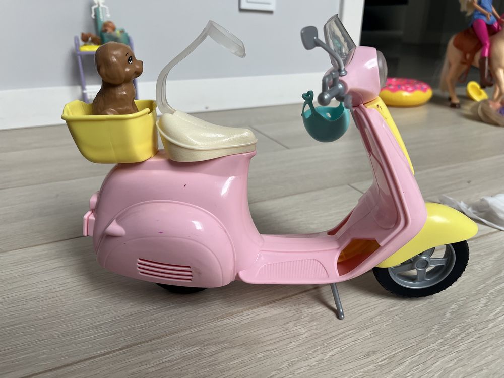 Skuter Barbie ze szczeniaczkiem super stan