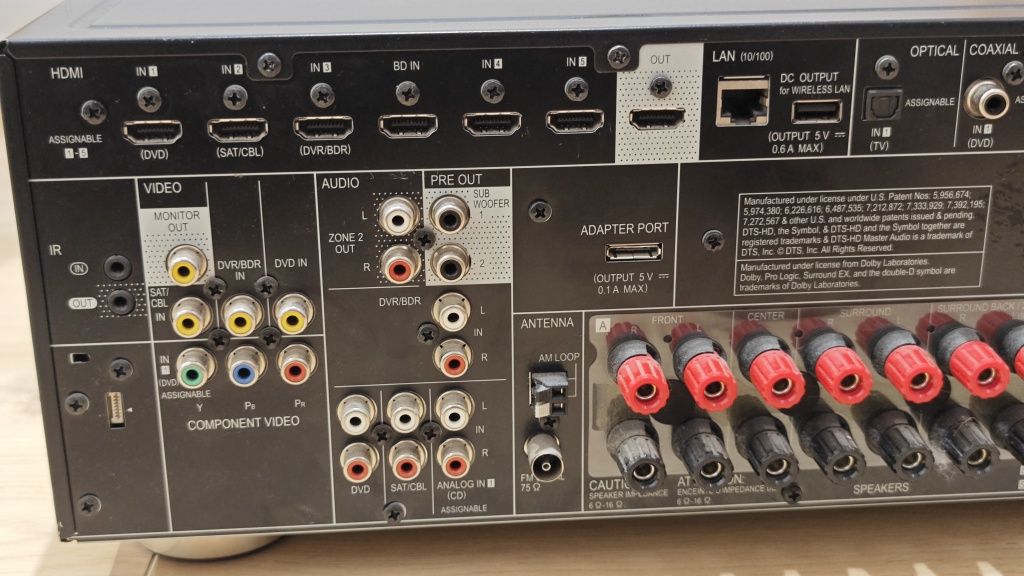 Amplituner kina domowego vsx-922 pioneer