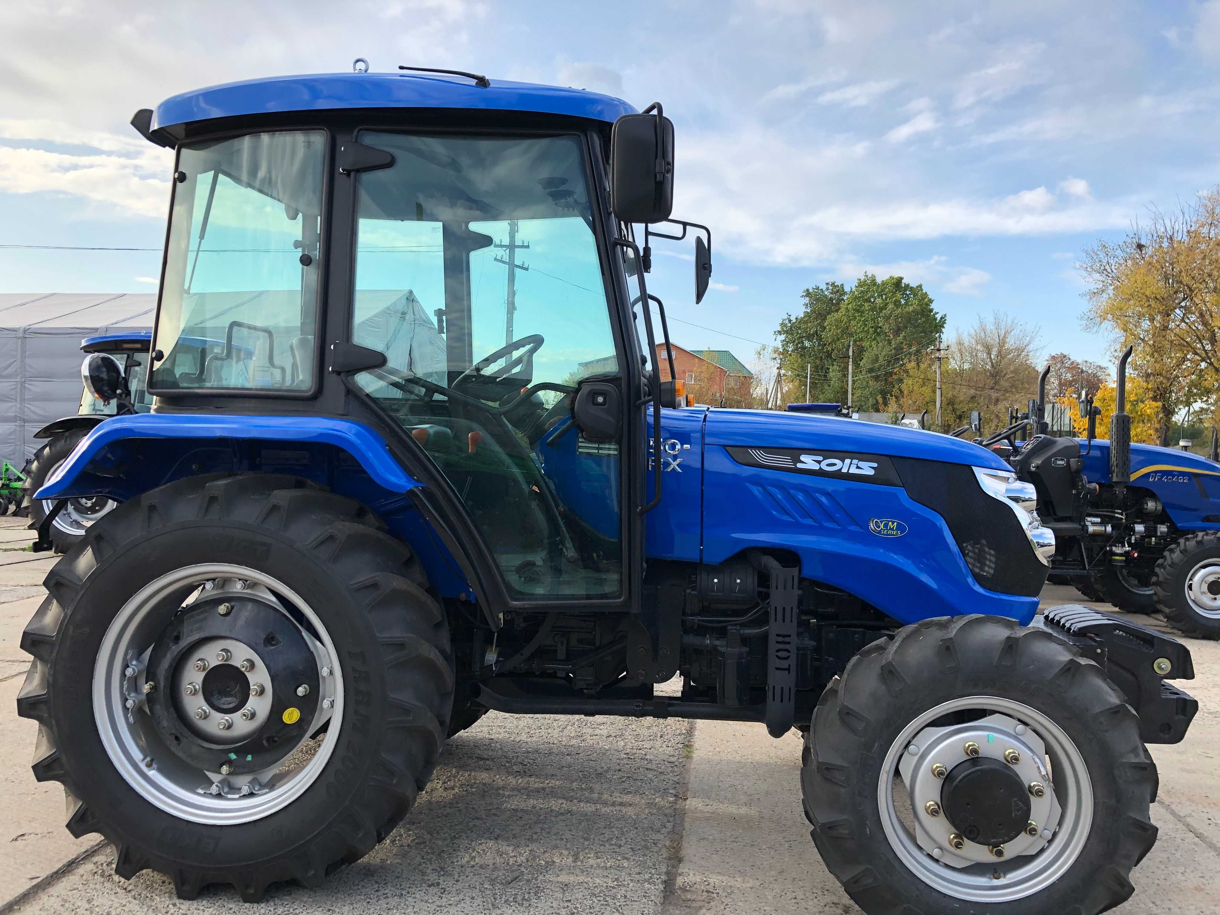 Трактор з кабіною Соліс 50 к.с.Solis. Є з реверсом Від компанії YANMAR