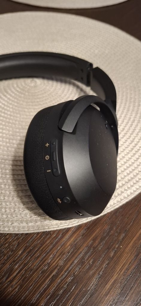 Słuchawki bezprzewodowe Edifier W820NB Nauszne Bluetooth 5.0 Czarny