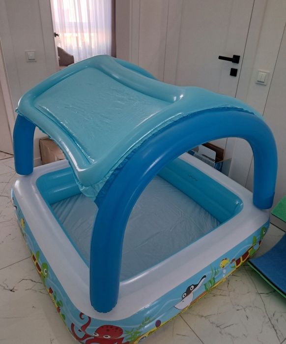 Nowy basen dmuchany dla maluchów dzieci do ogrodu na taras działkę
